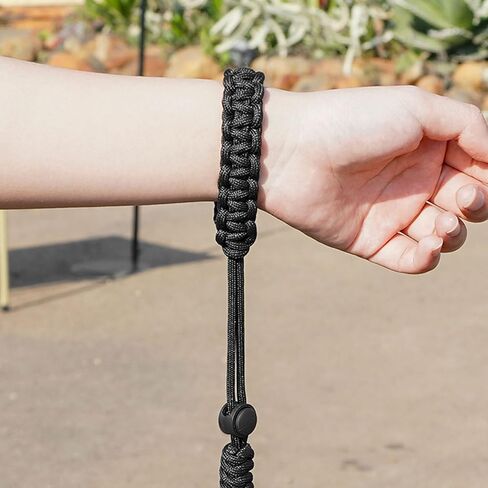 Handheld Camera Wrist Strap, Camera Lanyard, Anti Lost Hand Strap for POCKETS 3 360 X5 X4 with 1/4 Inch Screw Sweat Absorbing Pad (Black) in Saudi Arabia