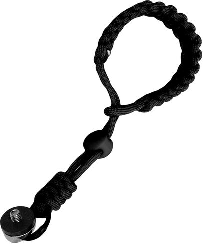Handheld Camera Wrist Strap, Camera Lanyard, Anti Lost Hand Strap for POCKETS 3 360 X5 X4 with 1/4 Inch Screw Sweat Absorbing Pad (Black) in Saudi Arabia
