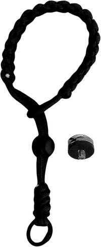 Handheld Camera Wrist Strap, Camera Lanyard, Anti Lost Hand Strap for POCKETS 3 360 X5 X4 with 1/4 Inch Screw Sweat Absorbing Pad (Black) in Saudi Arabia