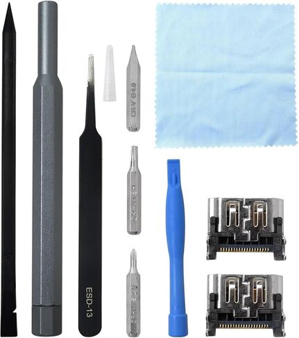 New Version 2x Replacement HDMI Port for Sony Playstation 5 PS5 Display Socket Interface Jack Connector Repair Kit in Saudi Arabia
