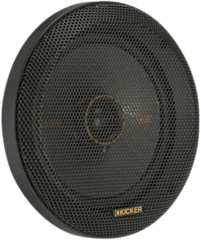 KICKER KS-Series 51KSC4604 4x6 Coaxial Speakers and 51KSC6504 6.5" Coaxial Speakers - High Power Handling, Polypropylene Woofer, Tough Rubber Surrounds in Saudi Arabia