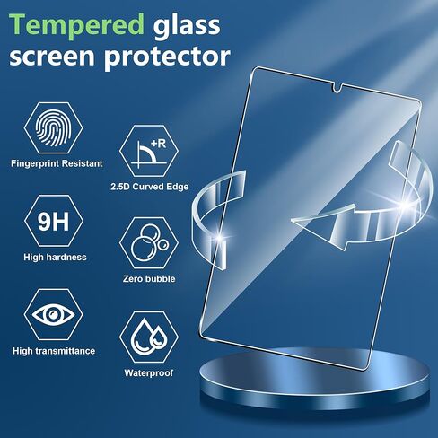 for Alldocube iPlay 80 Mini Ultra Screen Protector,9H Hardness, Anti-Scratch, Tempered Glass flim, Case Friendly,Anti-Scratch,(2PACK) in Saudi Arabia
