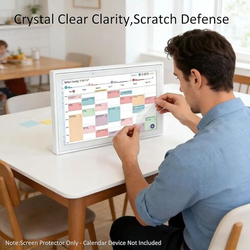 2 Pack Anti Glare Screen Protector Compatible with Skylight Calendar 15 inch | Calendar Anti-Glare,Clear Touch,Matte Film Skin,Anti-Scratch in Saudi Arabia