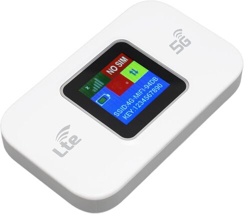 مودم واي فاي 4G LTE، راوتر واي فاي متنقل عالي السرعة 300 ميجا بت في الثانية مع تشفير WPA WPA2، للهاتف اللوحي والكمبيوتر المحمول in Kuwait