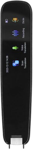 Drfeify Drfeify Smart Scanning Pen,Portable Touch Translation Scanning Pen Support 12 Languages with Smart Recording (Black) in Saudi Arabia