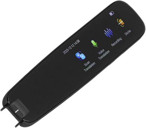 Drfeify Drfeify Smart Scanning Pen,Portable Touch Translation Scanning Pen Support 12 Languages with Smart Recording (Black) in Saudi Arabia