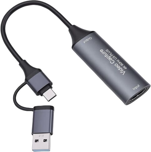 بطاقة فيديو، 4K HD إلى USB C وفيديو صوت USB 3.0 منخفض الكمون مع إدخال واجهة الوسائط المتعددة عالية الدقة، لبث الألعاب التعليمية للمؤتمرات in Kuwait