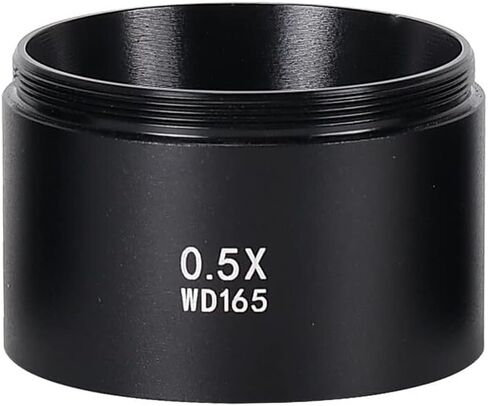 الأدوات البصرية لـ WD165 0.5X 0.7X 2.0X عدسة الكائنات المساعدة مجهر عدسة الكاميرا للمجهر ثلاثي العينيات مجهر تكبير عدسة زجاجية بارلو (0.7X) in Kuwait