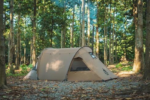 OneTigris Raven NEST Hot Tent with Stove Jack, Spacious Waterproof 2 Person Tunnel Tent for Camping, Hiking, Backpacking, Bushcraft in Saudi Arabia
