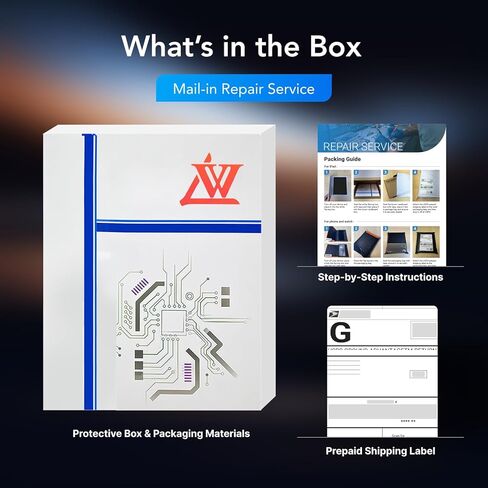 LW Mail-in Repair Service with Charging Port Replacement for iPad Pro 12.9-inch 3rd/4th USB Charging Port Full Assembly Flex Cable Replacement (Pro-Repair Service, Not Parts) in Saudi Arabia