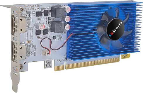بطاقة رسومات R5 230 منخفضة المستوى 2 جيجابايت DDR3 Dual HDMI 1080P PCIe 2.0 x16 تدعم وضع الربط 20 وات SFF GPU in Kuwait