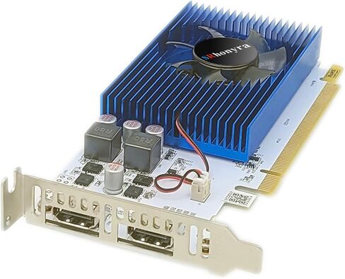 بطاقة رسومات R5 230 منخفضة المستوى 2 جيجابايت DDR3 Dual HDMI 1080P PCIe 2.0 x16 تدعم وضع الربط 20 وات SFF GPU in Kuwait