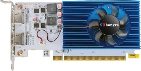 بطاقة رسومات R5 230 منخفضة المستوى 2 جيجابايت DDR3 Dual HDMI 1080P PCIe 2.0 x16 تدعم وضع الربط 20 وات SFF GPU in Kuwait