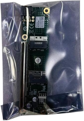 2 منفذ SlimSAS SFF-8654 8i x2 إلى PCIe4.0/3.0 x16 فتحة بطاقة محول SFF8654 بطاقة الناهض لرسومات الشبكة وحدة معالجة الرسومات الفيديو PCIe4.0 in Kuwait
