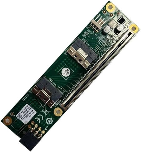 2 منفذ SlimSAS SFF-8654 8i x2 إلى PCIe4.0/3.0 x16 فتحة بطاقة محول SFF8654 بطاقة الناهض لرسومات الشبكة وحدة معالجة الرسومات الفيديو PCIe4.0 in Kuwait