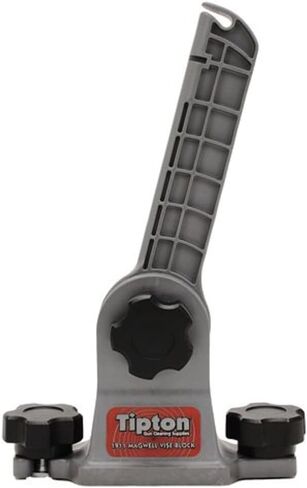 Tipton 1911 Mag Well Vise Block with 180 Degree Rotation Solvent Resistant Polymer for Pistol Cleaning and Maintenance, Gray in Saudi Arabia