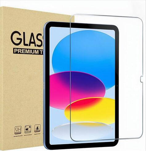 Compatible with iPad screen protector for 11th Gen A16 2025 Model [11-inch] / 10th Gen 2022 Model [10.9-inch], glass film, tempered glass, protector, case [2-pack] in Saudi Arabia