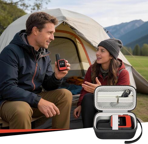ANKHOH Case for Garmin InReach Mini 2 Satellite Communicator, Lightweight and Compact in Reach Satellite Phone Travel Bag, Outdoor Handheld GPS Miniatures Holder for Hiking and Camping (Box Only) in Saudi Arabia
