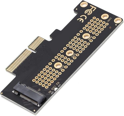 PCIE M.2 SSD Adapter Card, Connect NGFF 2230/2242/2260/2280 SSD to Desktop Computer, PCIEx4 Converter for Fast Data Transfer in Saudi Arabia
