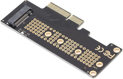 PCIE M.2 SSD Adapter Card, Connect NGFF 2230/2242/2260/2280 SSD to Desktop Computer, PCIEx4 Converter for Fast Data Transfer in Saudi Arabia