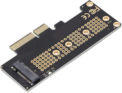 PCIE M.2 SSD Adapter Card, Connect NGFF 2230/2242/2260/2280 SSD to Desktop Computer, PCIEx4 Converter for Fast Data Transfer in Saudi Arabia