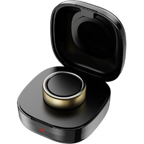 حافظة شحن لاسلكية بقدرة 600 مللي أمبير في الساعة متوافقة مع شاحن Oura Ring Gen4، صندوق شحن محمول للسفر للحلقة الذكية، قاعدة شحن سريعة مع كابل USB-C (شاحن بطارية، حجم 10) in Kuwait