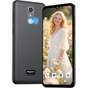 هاتف خلوي 4G غير مقفل، هاتف ذكي 4G غير مقفل 2025، شاشة 6.56 بوصة HD+، ذاكرة وصول عشوائي 3 جيجابايت، ذاكرة وصول عشوائي 32 جيجابايت، بطارية 4000 مللي أمبير، تصنيف IP52، دعم eSIM، متوافق مع AT&T، T-Mobile، Verizon in Kuwait