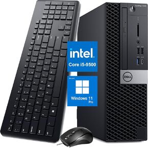 Dell OptiPlex 7070 SFF Desktop, Win11 Pro Computer PC, Intel Core i5-9500, 256GB SSD, 8GB DDR4 RAM, WiFi, Bluetooth, Keyboard & Mouse (Renewed) in Kuwait