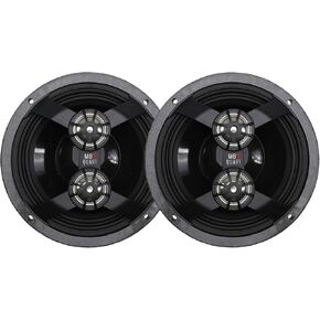 MB Quart 6.5" 3-Way Coaxial Speakers for 2014-2023 Harley Davidson Street & Ultra Glide with 1" Titanium Dome Tweeters & OEM Frame Design Installation in Kuwait