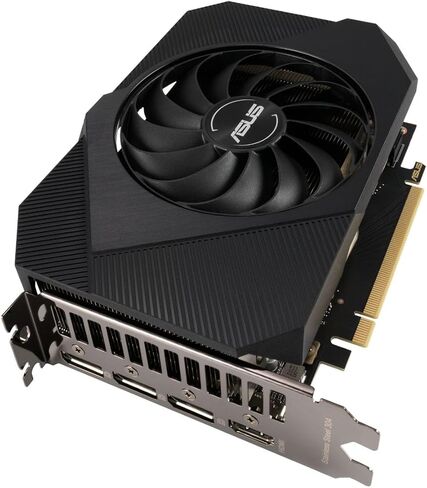ASUS Phoenix NVIDIA GeForce RTX 3050 Gaming Graphics Card - PCIe 4.0, 8GB GDDR6 Memory, HDMI 2.1, DisplayPort 1.4a, Axial-tech Fan, Protective Backplate, Dual Ball Fan Bearings, Auto-Extreme (Renewed) in Saudi Arabia