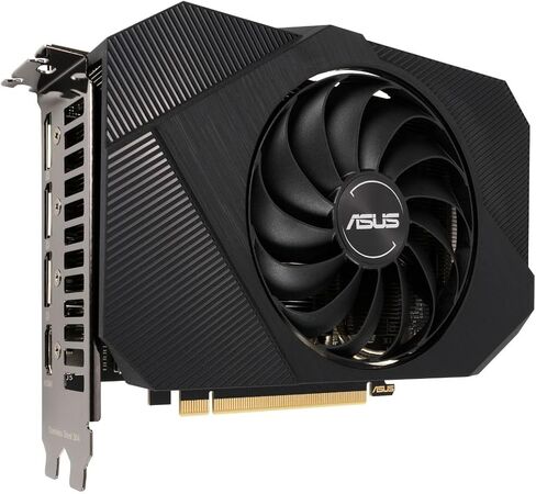 ASUS Phoenix NVIDIA GeForce RTX 3050 Gaming Graphics Card - PCIe 4.0, 8GB GDDR6 Memory, HDMI 2.1, DisplayPort 1.4a, Axial-tech Fan, Protective Backplate, Dual Ball Fan Bearings, Auto-Extreme (Renewed) in Saudi Arabia