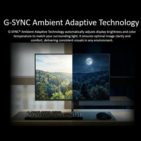 acer Predator Gaming Monitor | 27" WQHD 2560 x 1440 IPS | NVIDIA G-SYNC Pulsar with 1000Hz Perceived Motion Clarity | Up to 360Hz | 0.05ms | DCI-P3 90% | 1 x DP 1.4 & 2 x HDMI 2.1 | XB273U F5bmiiprzx in Saudi Arabia