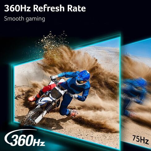 acer Predator Gaming Monitor | 27" WQHD 2560 x 1440 IPS | NVIDIA G-SYNC Pulsar with 1000Hz Perceived Motion Clarity | Up to 360Hz | 0.05ms | DCI-P3 90% | 1 x DP 1.4 & 2 x HDMI 2.1 | XB273U F5bmiiprzx in Saudi Arabia