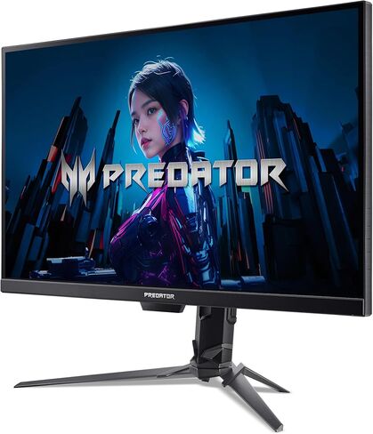 acer Predator Gaming Monitor | 27" WQHD 2560 x 1440 IPS | NVIDIA G-SYNC Pulsar with 1000Hz Perceived Motion Clarity | Up to 360Hz | 0.05ms | DCI-P3 90% | 1 x DP 1.4 & 2 x HDMI 2.1 | XB273U F5bmiiprzx in Saudi Arabia