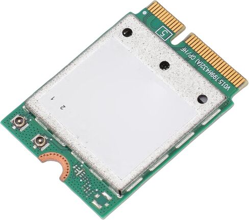 Gugxiom QCNCM865 WiFi 7 Network Card, 5.8Gbps Tri Band Wireless Adapter M.2 NGFF, 6GHz 5G 2.4G Module for Laptop PC in Saudi Arabia