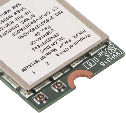 WiFi 6E Wireless Network Card with Band 5400Mbps Speed, M.2 NGFF Adapter for Laptop with 5.2 and MU MIMO Support for 10/11 in Saudi Arabia