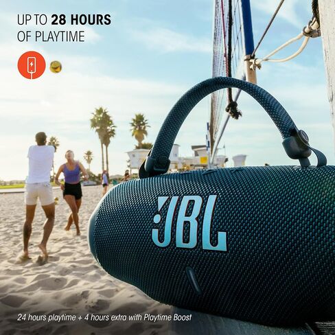JBL Charge 6 - Portable Waterproof & Drop-Proof Bluetooth Speaker, Bold Pro Sound with AI Sound Boost, 28Hrs of Playtime, Built-in powerbank & Comes with a Sturdy/Removable Carrying Strap (Squad) in Saudi Arabia