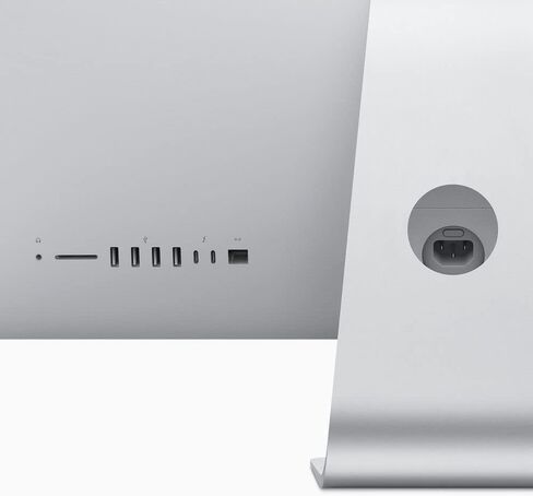 Apple 2019 iMac with 3.1GHz Intel Core i5 (27-inch, 8GB RAM, 256GB SSD) Silver (Renewed) in Saudi Arabia
