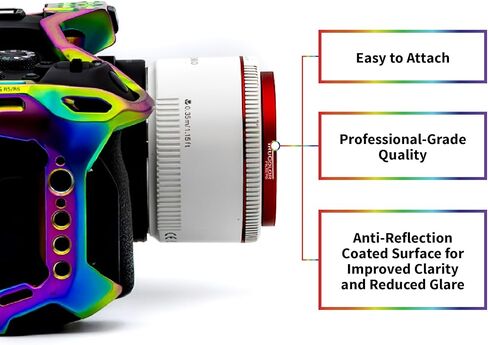 TruColor Advanced IR 665، مرشح الأشعة تحت الحمراء، ممر الأشعة تحت الحمراء 665 نانومتر للكاميرات ذات الطيف الكامل أو الكاميرات المحولة بالأشعة تحت الحمراء، تأثيرات الأشعة تحت الحمراء الملونة المحسنة للمناظر الطبيعية والصور الشخصية والتصوير الفوتوغرافي الإب in Kuwait
