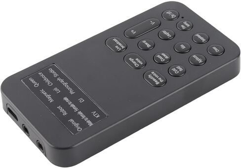 PhoneComputer Sound Changer 12 Voice BeautificationEntertainment Functions Mini Sound Card Lithium Battery 300mAh Black 1xSound Changer for Live BroadcastTricky in Kuwait