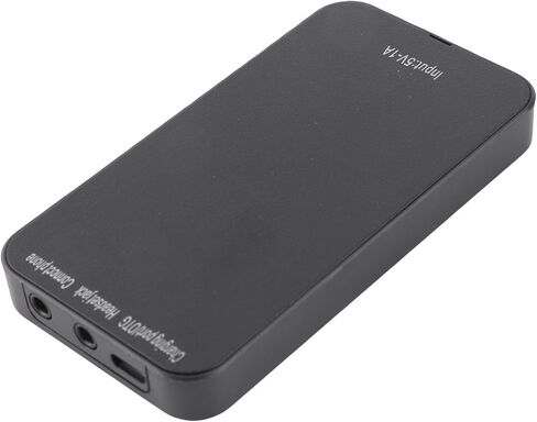 PhoneComputer Sound Changer 12 Voice BeautificationEntertainment Functions Mini Sound Card Lithium Battery 300mAh Black 1xSound Changer for Live BroadcastTricky in Kuwait