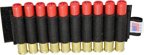 Trinity 10-Round Shell Carrier لـ Mossberg SA-410 تركيا .410 Bore - حقيبة ذخيرة جانبية من النايلون مصنوعة في الولايات المتحدة الأمريكية in Saudi Arabia