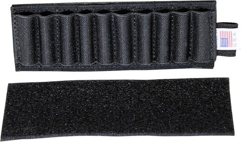 Trinity 10-Round Shell Carrier لـ Mossberg SA-410 تركيا .410 Bore - حقيبة ذخيرة جانبية من النايلون مصنوعة في الولايات المتحدة الأمريكية in Saudi Arabia