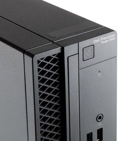 Dell Precision Tower 3420 SFF High-Performance Desktop Computer, Intel Core i5-7500 3.4GHz, 8GB RAM, 256GB Solid State Drive, WiFi, BT, 4K Support, Keyboard & Mouse, Windows 11 Pro 64bit (Renewed) in Saudi Arabia