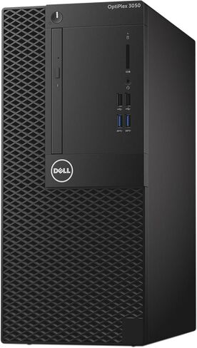 سطح المكتب Dell OptiPlex 3050 Tower، i5 PC Windows 11 Computer، Intel Core i5-6500، 256 جيجابايت SSD، 8 جيجابايت ذاكرة الوصول العشوائي، لوحة المفاتيح والماوس، HDMI، WiFi، بلوتوث (متجدد) in Saudi Arabia