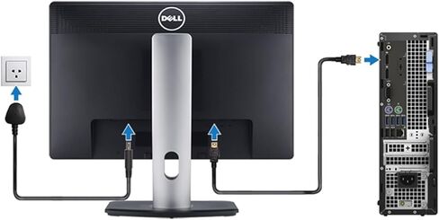 Dell Precision 3450 SFF Desktop Computer PC, Core i5-11600 2.8GHz, Up to 4.8GHz, 16GB RAM, 512GB SSD, Mouse, Keyboard, Windows 11 Pro (Renewed) in Saudi Arabia