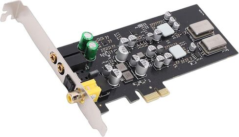 بطاقة صوت PCIE، مركز معالجة صوت HiFi احترافي لسماعات الرأس DACs المزدوجة، مع وحدة تحكم DAC وCM108AH in Kuwait