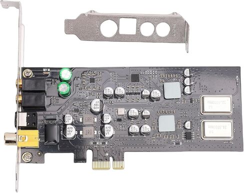 بطاقة صوت PCIE، مركز معالجة صوت HiFi احترافي لسماعات الرأس DACs المزدوجة، مع وحدة تحكم DAC وCM108AH in Kuwait