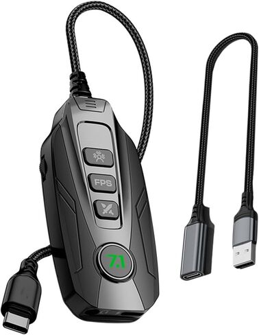 Surround Sound GS20 Type C/USB Small Card External for Computers Tablets Notebook Widely Ued External Card in Saudi Arabia