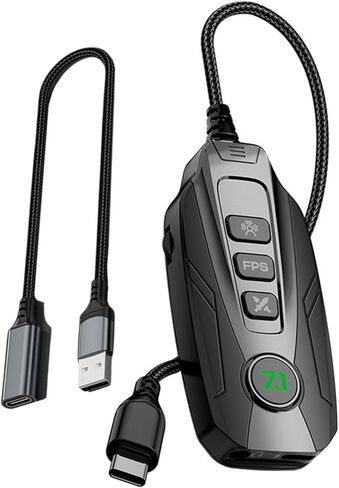 Surround Sound GS20 Type C/USB Small Card External for Computers Tablets Notebook Widely Ued External Card in Saudi Arabia